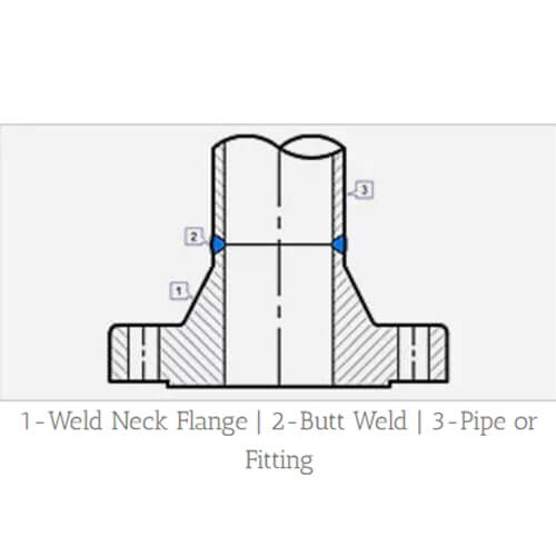 Weld-Neck-Flange-Drawing-2